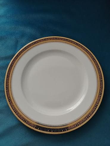 force nabor: Boşqablar, 12 ədədli dəst, rəng - Ağ, Farfor — 1