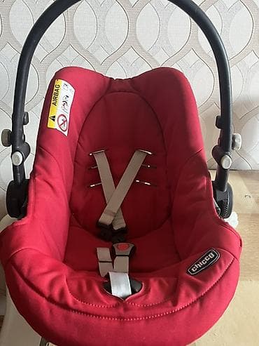 Chicco uşaq avtomobil oturacağı / beşik-daşıyıcı - Rəng: qırmızı - — 4