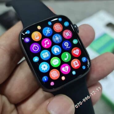 dt 7: Smart watch Dt No I Dt7max ⚜️Apple Watch 7/45 Original ilə 1:1 süper — 1