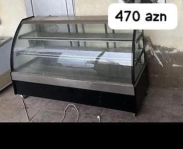 Dərin dondurucular: 💫 RR Vitrin soyuducu – 2 metr, tam işlək. - Ön hissə şüşə vitrinli — 1