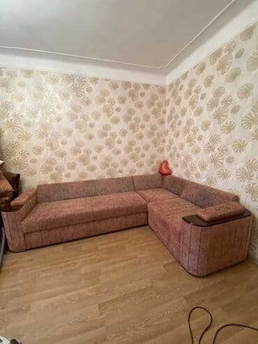 диван и 2 кресла: Угловой диван, Нераскладной, Без подьемного механизма, Велюровая ткань, Нет доставки — 5