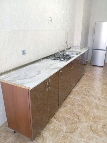 деревянная барная стойка: Mətbəx mebel dəstiì - Material: laminat/MDFlam korpus, taxta — 2