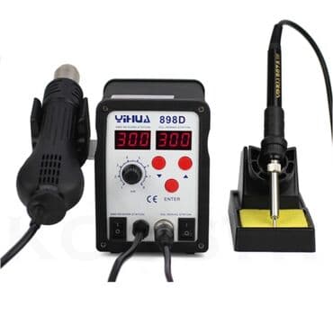 Təmir işləri: Payalnik fen Şəkildə gördüyünüz Formadadır. Model: "Yihua 898D 480°C — 1