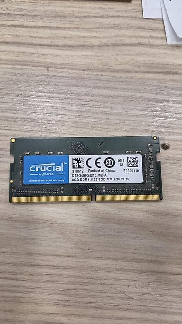 ram ddr 3 msi: Crucial (by Micron) noutbuk yaddaşı – SODIMM modul - Tutum: 8 GB - — 1