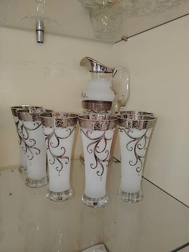 karaca qab: Rəng - Ağ, Şüşə, 6, Azərbaycan — 1