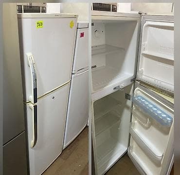 İki kameralı soyuducu (üstdə dondurucu, altda soyutma bölməsi)