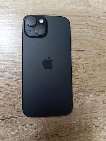 iphon: IPhone 15, 256 GB, Midnight, Simsiz şarj, Face ID — 1