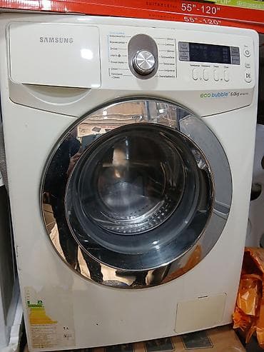 Samsung paltaryuyan maşın – EcoBubble, 6 kq Xüsusiyyətlər: - Ön