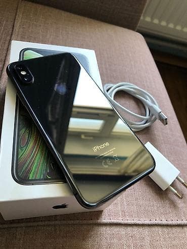 xs iphone: IPhone Xs, 64 GB, Space Gray, Simsiz şarj, Face ID — 1