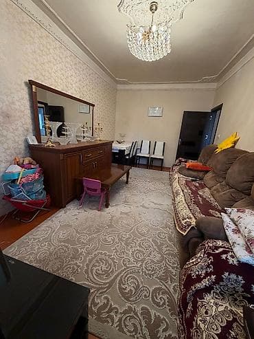 kiraye evler elmlerde ucuz: Qanuni 3 otaqlı mənzil – rahat plan və genişlik - Otaqlar: 3 ayrı — 5