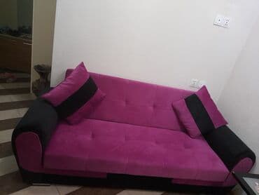 Di̇van-kravat, Yeni, Açılan, Bazalı, Vеlur parça, Çatdırılma yoxdur