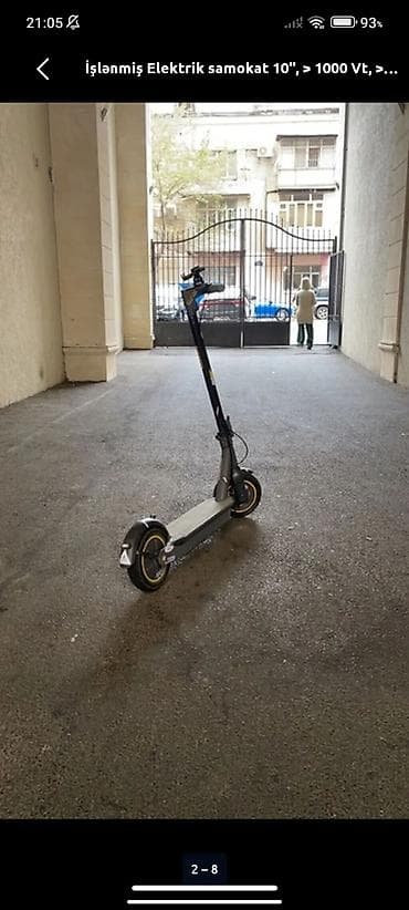 elektirikli mapet: Elektrik skuter – V2 Max - Güc: >1000 Vt sinfi (etiket V2 MAX) - — 6