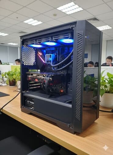 Настольные ПК и рабочие станции: Case Deep Cool Plata Rog Strix Cpu i7 9700K Ram 32GB corsair Su — 1