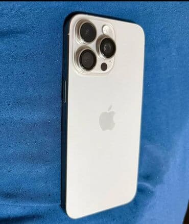 16 pro qiyməti: IPhone 16 Pro Max, 256 GB, Gümüşü, Face ID — 1