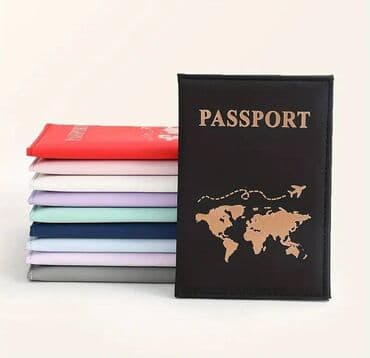 Pasport üzlükləri Üzərində dünya xəritəsi, qitələr və ya qədim