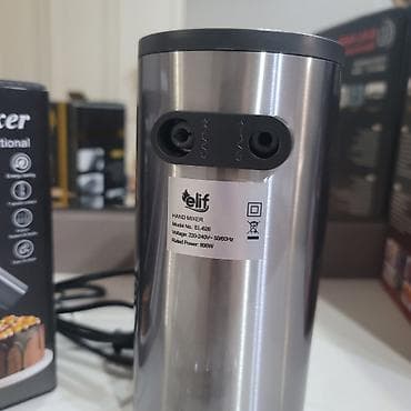 Təzə mikser böyük başlıqları var. blender 6 bıçaqlıdır. Hərəsi 30 azn