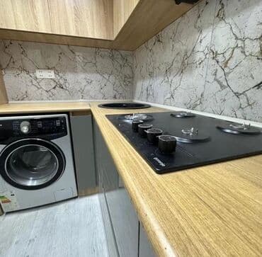 akril mdf: Sifarişlə mətbəx dəsti, Özü çəkən petlələr, MDF, Kredit var, Pulsuz çatdırılma — 2