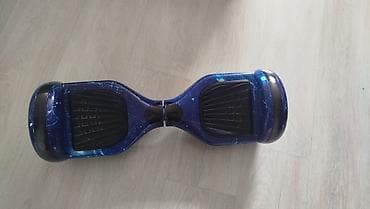 electro gitara: Hovərbord – 6.5" təkərli, “kosmos” dizaynlı gövdə və LED işıqlar - — 4