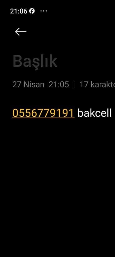 Bakcell nömrə satışı salam nömrə satılır istəyən əlaqə saxlasln alan — 1