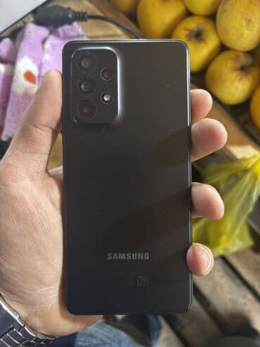 Samsung Galaxy A53 5G, 128 GB, rəng - Qara, Barmaq izi, İki sim kartlı, Face ID lalafo.az -da Samsung Galaxy A53 5G, 128 GB, rəng - Qara, Barmaq izi, İki sim kartlı, Face ID