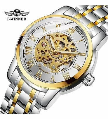 appella saat: Qol saatı, Winner, rəng - Gümüşü — 1