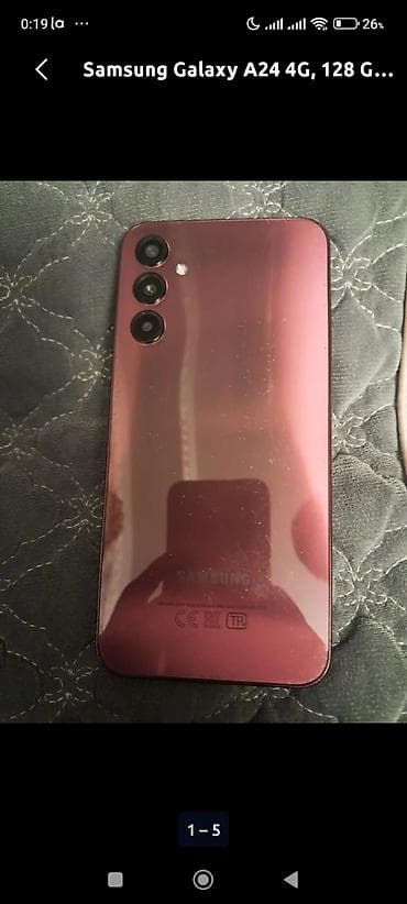 Samsung Galaxy A24 4G, 128 GB, rəng - Bənövşəyi