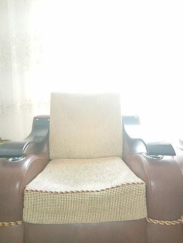 ev eşyası: İşlənmiş, Kreslo, Süni dəri — 2