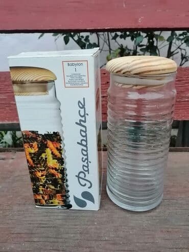 qab dəsti: Paşabahçe. Makaron qabı. Saxlama qabı. 1 ədəd — 1
