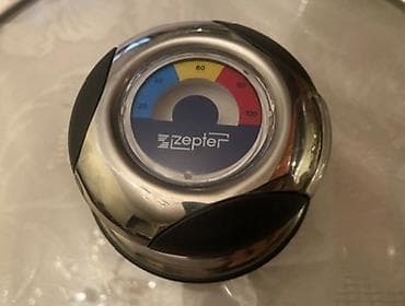 otaq termometri: Qazan, rəng - Gümüşü, Paslanmayan polad — 8