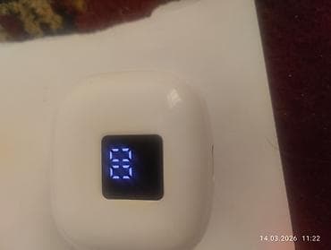 Техника для кухни: Simli göstəricili TWS Bluetooth qulaqlıq - Rəng: ağ - Form-faktor — 3