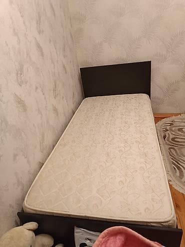 embawod: Təknəfərlik çarpayı, Bazasız, Matras ilə, Siyirməsiz — 2