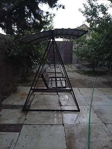 taxta yellencekler: Yeni, Skamya-yelləncəl, Zontikli, Metal — 4