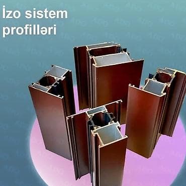 şiveller: Alüminium profillər – geniş çeşid və ölçülərdə Məhsul: - İZO sistem — 4