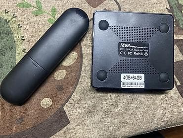 dvb t2 receiver: M98 Pro Android TV Box + səsli uzaqdan idarəetmə Xüsusiyyətlər: - — 2
