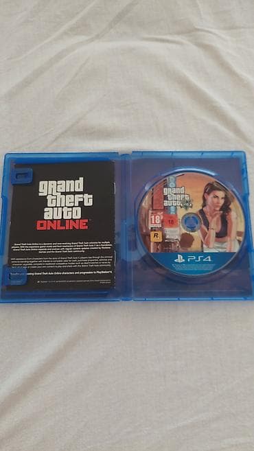 işlemiş mebeler: Playstation 4 diski gta 5 nöqtə cızığı yoxdu az işlənilib — 2
