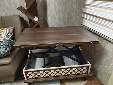 Jurnal masası, Transformer, MDF, Kvadrat masa