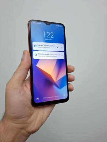 Мобильные телефоны: Redmi 9T, 64 ГБ, цвет - Оранжевый, Две SIM карты — 3