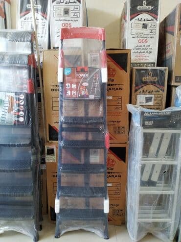 dülgər alətləri: POWER Step Ladder – 5+1 pilləkən Məhsul xüsusiyyətləri: - Model: Code — 1