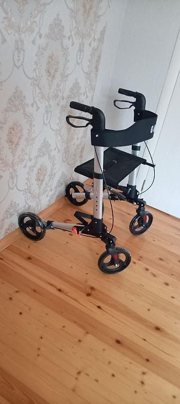 GA markalı yeriş üçün rollator - 4 təkərli yeriş köməkçisi: ön — 2