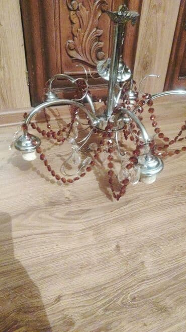 çilçıraqlar: Çılçıraq, 5 lampa, Xrustal — 6
