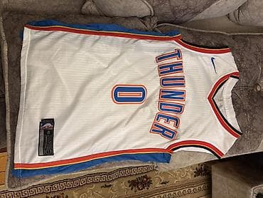 Turniklər və bruslar: Məhsul: Oklahoma City Thunder basketbol forması – Russell Westbrook #0 — 2