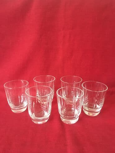 xurusdal qablar: Rümkalar, Xrustal, 6 ədədli dəst — 1