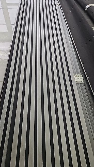 mdf panel: Alüminium giriş matı (reysinli modul tip) - Material: ağır yükgötürən — 1