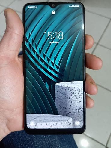 Samsung Galaxy A20s, rəng - Qara, Barmaq izi