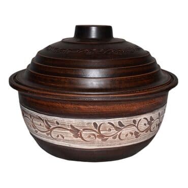 qazan qab: Qazan, Keramika, 5-dən çox l, 24 sm — 1