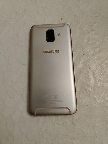 Samsung Galaxy A6, 32 GB, rəng - Qızılı, Barmaq izi