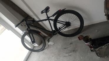 velosiped zapcast: Dağ/şosse tipli universal velosiped - Rəng: mat qara - Çərçivə — 1