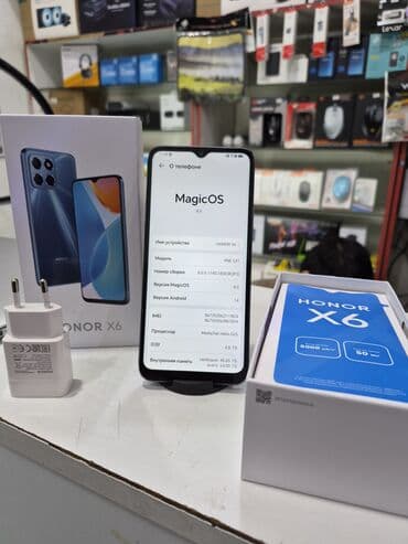 honor 8x satilir: Honor X6, 64 GB, rəng - Qara, Sənədlərlə — 2