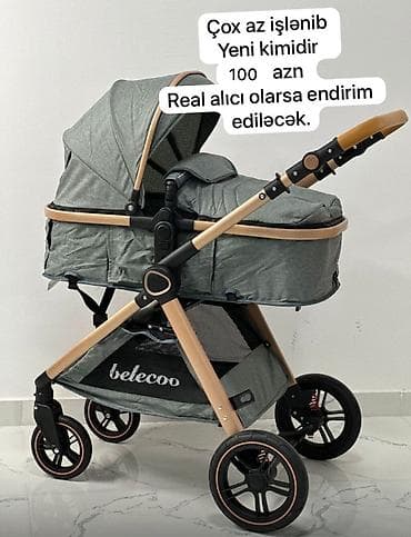 Коляски: ☀️Belecoo kalyaska 100 azn tecili satilir Yeni kimidir az istifade — 1