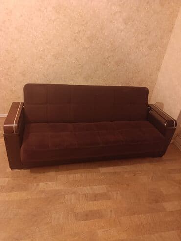 спальная мебель в баку цены: Раскладной диван, Раскладной, Без подьемного механизма, Ткань — 2